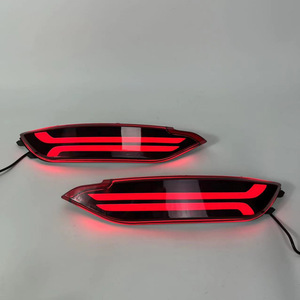 ไฟท้ายรถยนต์ LED สำหรับปี 2015-2020 พร้อมไฟเลี้ยวและไฟท้าย สภาพใหม่ เลนส์สีแดง ไฟท้าย LED เลนส์สีแดง สำหรับปี 2015 - Product Image 3