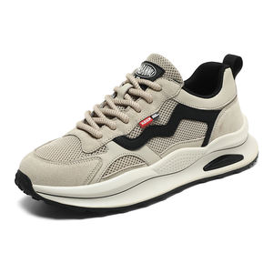 2024 <span class=keywords><strong>zapatillas</strong></span> de deporte transpirables cómodas personalizadas para hombres gran oferta zapatos para caminar personalizados malla superior de moda Primavera otoño antideslizante - Product Image 4