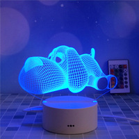 Lampe Acrylique originales, sphère en 3d, l'univers du livre, Base du dieu, Usb personnalisé, Marvel