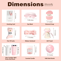 Logo personnalisé Gobelet Coffret cadeau Personnalisé Luxe Relaxant Soin de Soi Paquet Panier Souvenirs Unique Promotionnel Boîte Mug pour Fille