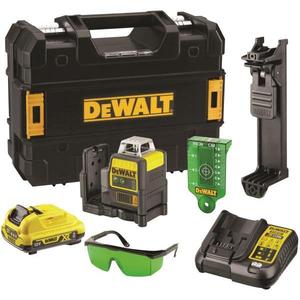 Láser de Haz Verde de Grado Industrial Dewalt, Clase 2, Autonivelante, Precisión de +/- 4, 360° Vertical, 1 Horizontal, con +/- 3mm/10m - Product Image 1