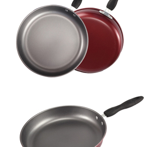 Sartén antiadherente clásica de acero inoxidable de <span class=keywords><strong>doble</strong></span> cara, para freír tortillas en casa - Product Image 2