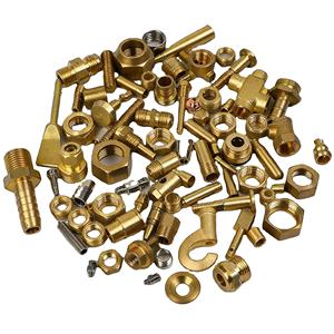 Parti in Ottone Lavorate a CNC di Alta Precisione, Produzione su Misura con Tornio CNC - Product Image 3