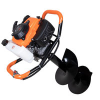 Machine de forage manuelle agricole à essence pour la plantation d'arbres et le creusement de trous