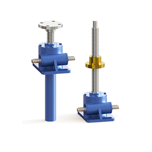 Vérin à vis électrique à engrenage sans fin série JWM avec engrenage conique en acier/fer fonte, rapport 4-50:1, certifié ISO9001 - Product Image 5