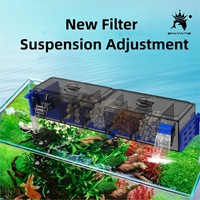 Nouveauté 110V/220V accrocher sur filtre d'aquarium petit filtre de boîte de réservoir de poissons pour la Filtration d'aquarium
