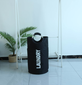 Cesto de Ropa Plegable de Lona, Ligero, Ecológico y Duradero, de 90L, para el Hogar, Hotel, Ropa, Baño, Zapatos, Bolsa de Almacenamiento - Product Image 5