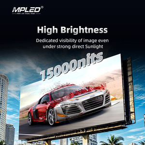 Mled ngoài trời LED màn hình quảng cáo dễ dàng để loại bỏ và cài đặt độ nét cao p2.85 P4 p6.25 LED hiển thị video tường giá - Product Image 5