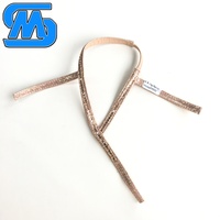 Sandales simples à strass pour le marché argentin, commande personnalisée MOQ300, livraison en 30 jours EXW