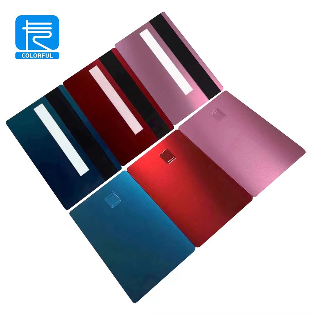 China 'S Professionele Kaart Fabrikanten Supply Credit Card Size Metalen Bank Credit Card