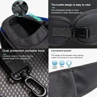 Mochila Ecológica para Mascotas, Perros y Gatos, Bolsa de Viaje, Bolso de Hombro, Mochila de Malla, Bolsa de Transporte, Bandolera