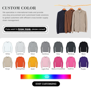 Áo len nam thời trang size XXL mùa thu, kiểu dáng đơn giản, rộng rãi, phong cách BF, chất liệu dày dặn, chống nhăn, mặc thường ngày, dễ phối đồ, chất liệu dệt kim - Product Image 2