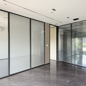 Vách ngăn kính văn phòng khung vách ngăn kính mờ để tăng cường sự riêng tư và thẩm mỹ - Product Image 6