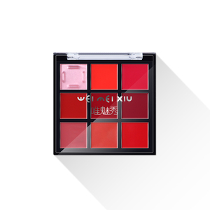 Paleta de cosméticos labiales personalizada, sin logotipo, 9 colores - Product Image 3