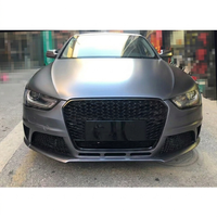 Pièces automobiles - Kit carrosserie de pare-chocs avant style RS4 pour Audi A4 S4 B8.5 2013 2014 2015 2016 - Facelift A4 S4 - Grille en nid d'abeille