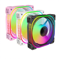 Nouveau design 2025 – Ventilateur RGB 120 mm OEM pour boîtier PC ATX, ventilateurs et refroidissement colorés pour ordinateur, ventilateur ARGB 12 V pour refroidisseur de processeur de jeu