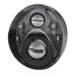 Gruppo Faro Anteriore a LED TYPER per Harley Softail Breakout Sistema di Illuminazione Moto a LED Proiettore con Abbagliante/Anabbagliante - Product Image 1