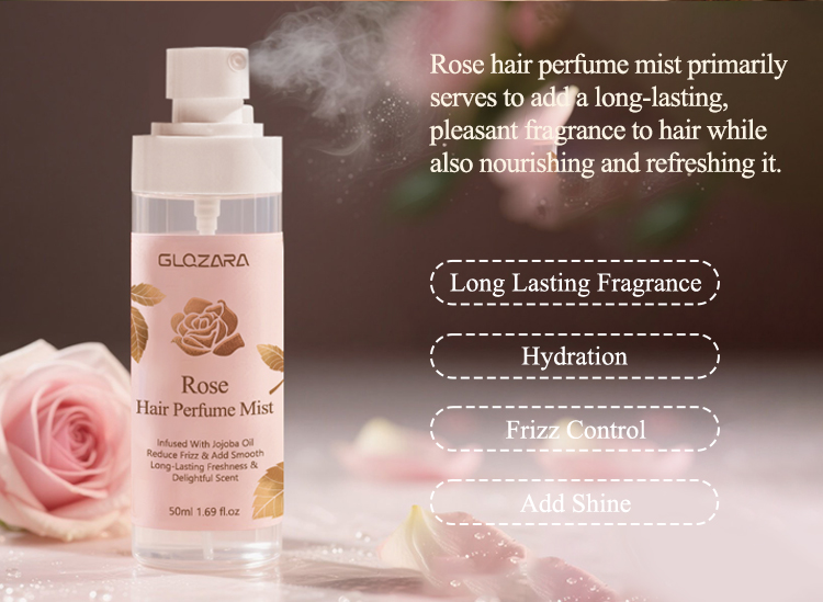 Profumo di capelli rosa