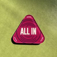 Chip Indikator Dealer Texas Hold'em Poker dengan Posisi Big Blind & Small Blind Bahan Akrilik Biru/Pink