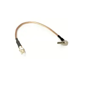 Utofme — connecteur d'antenne femelle CRC9 mâle RG316, câble connecteur, adaptateur FME femelle à angle droit CRC9 mâle rg316