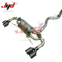 Système d'échappement Catback Valvetronic de haute qualité avec soupape électrique pour BMW 330i G20 B48 2.0T, embouts quadruples, tuyau Catback