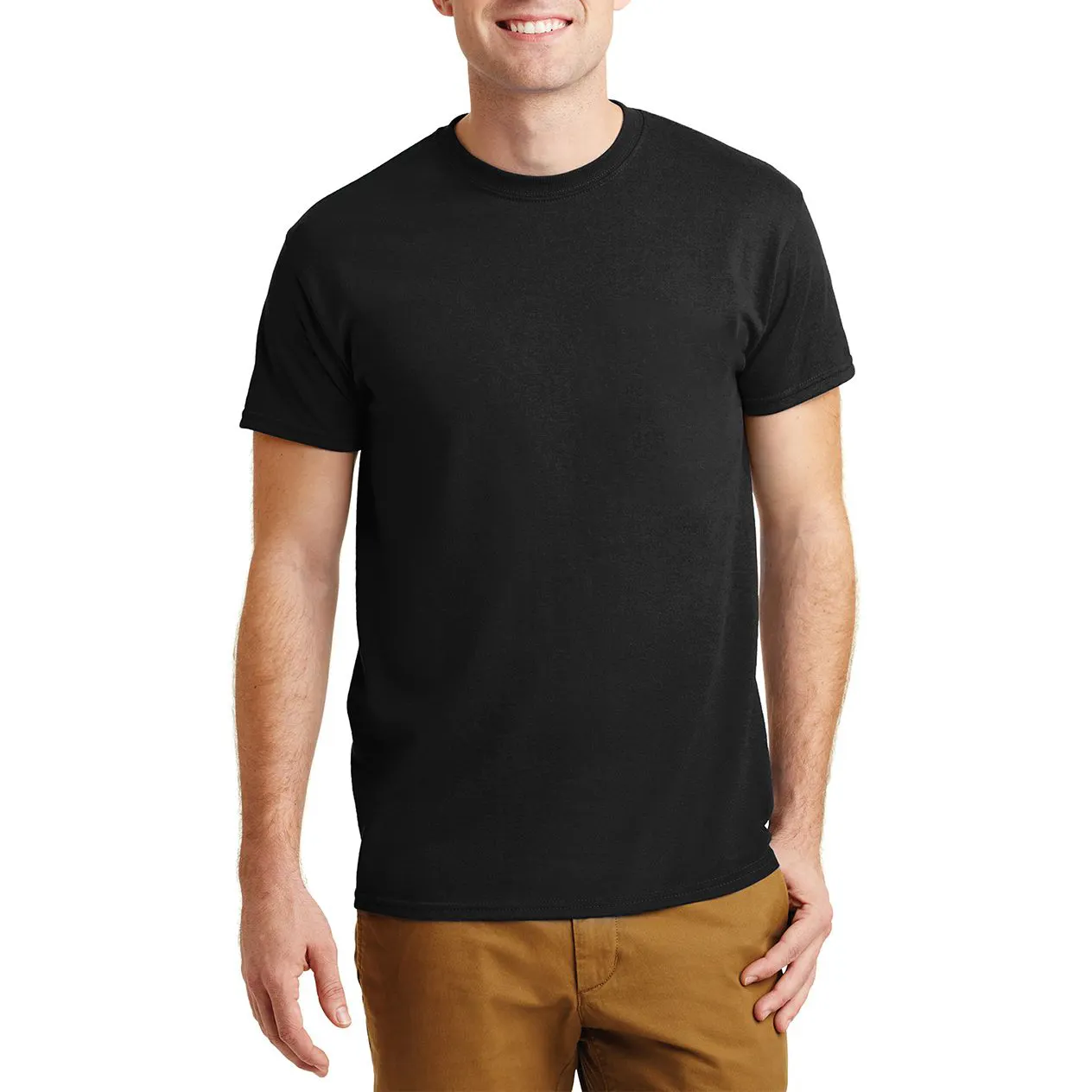 Caldo di Vendita 100% Cotone 150Gsm Logo Personalizzato di Buona Qualità In Bianco di Colore Solido T Shirt Per Gli Uomini