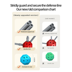 Yiyo Pháo đài xây dựng kit tự làm chơi lâu đài Lều Builder kit, xây dựng mạnh mẽ trẻ em Pháo đài xây dựng kit đồ chơi với kết nối pin - Product Image 5