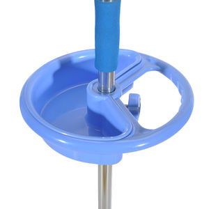 Statif Infus Medis Tiang Infus Rumah Sakit Tiang <span class=keywords><strong>IV</strong></span> Portabel Baja dengan Lima Roda Tiang Infus Rumah Sakit - Product Image 4