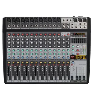 Mixer Digital Kompak Top dengan Pengontrol Audio Konferensi Lintasan S Dapat Gema Akustik