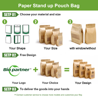 Sachets Doypack personnalisés en gros, jetables et réutilisables, à fond plat, avec fermeture éclair, thermoscellables, pour sel de bain