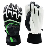 Leather Protective Gloves for Outdoor Sports, Cycling