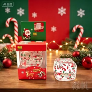 Juguete Antiestrés de TPR con Forma de Cubo, 5.5CM, Alta Calidad, Nuevo, Navidad, en Stock, Venta al Por Mayor - Product Image 3