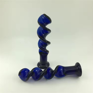 Juguete Sexual de Cristal Azul Grande para Mujeres, Dildo de Cristal Anal para Hombres, Gran Venta 2026 - Product Image 3