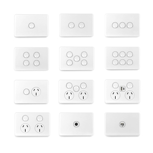 <span class=keywords><strong>Prix</strong></span> d'usine SAA Certificats Australie Standard 10A Horizontal Électrique Double Powerpoints Avec Commutateur Supplémentaire - Product Image 4