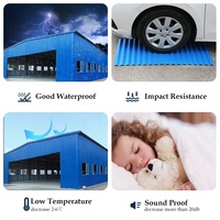 Carrelage de toit en pvc pour moto, carrelage en plastique