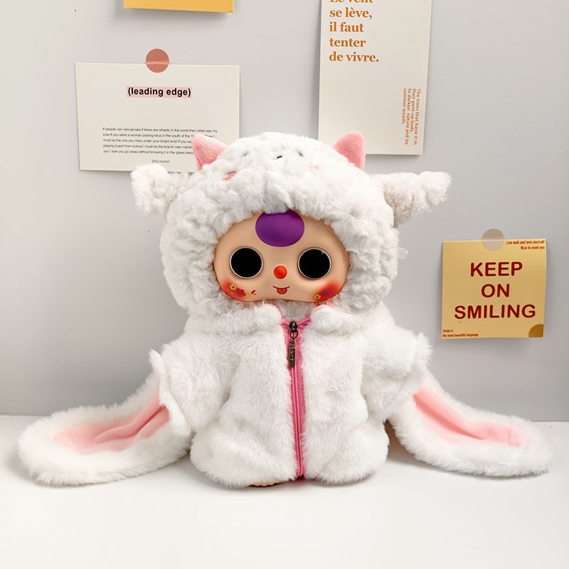 Combinaison lapin en peluche