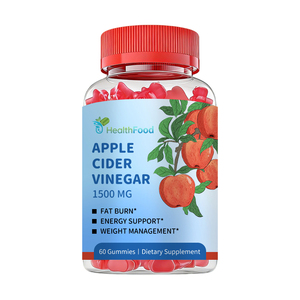 Private Label Apple Cider Vinegar Gummies with Apple Cider Vinegar Supports Metabolic Function Healthy Digestion Gummies - Product Image 1