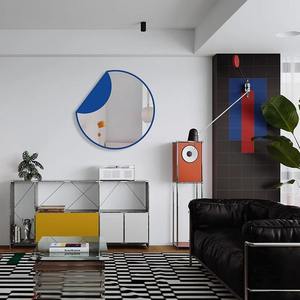 Espejo <span class=keywords><strong>de</strong></span> Maquillaje Mural Moderno y Colorido con Marco Grueso, Decoración para el Hogar, Estilo <span class=keywords><strong>Bauhaus</strong></span>, Decoración para Bodas y Baños - Product Image 5