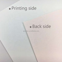 Papel de Transferencia Térmica por Sublimación de Secado Rápido A4 120g de Alta Calidad Paper King, Hojas con Reverso Rosa