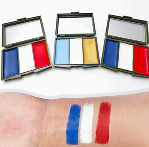 World soccer 2026 Face Body Painting Palette Football Flag Link Rainbow High Quality Face Paint Kit Holiday Soccer <b>Makeup</b> - Product Image 3