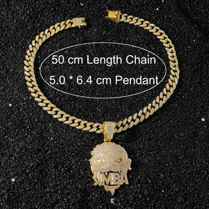 Nuevo Collar con Colgante Circular con Letras de Estilo Hip Hop, Diseño Único y Moderno, Joyería de Moda para Hombre - Product Image 5