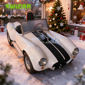 1500W Niños Regalo de Navidad Mini Shelby <span class=keywords><strong>Cobra</strong></span> Convertible Padre Hijo Deportivo Paseo Karts para diversión festiva - Product Image 2