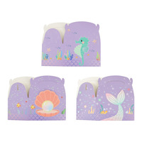 Boîte en papier pliable en forme d'avion, cadeau pour gâteaux et pâtisseries, impression UV personnalisable