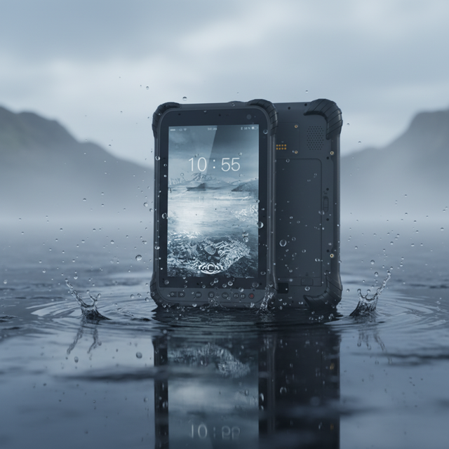 ZOOMSMART A8004 8" Industrial Rugged Tablet Qualcomm 2.0GHz Android 13 6GB RAM IP67 Waterproof Drop Resistant