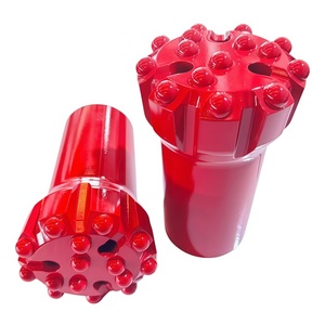 45MPVS89R23M T45 -89mm Round Button 3 Water Holes Threaded Button <b>Bits</b> Drifting and Tunnelling - Product Image 1