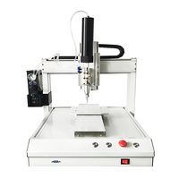 Robot de distribution automatique à 3 axes DJ-5331 pour colle époxy AB haute viscosité, machine de distribution 300x300mm, 999 programmes