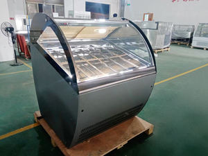 Bolandeng nuovo stile prezzo di fabbrica commerciale frigo e congelatore di raffreddamento ad aria congelatore contenitore per alimenti verticale portata mobile In <span class=keywords><strong>Fre</strong></span> - Product Image 5