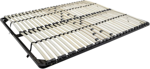 <span class=keywords><strong>Sommier</strong></span> à lattes réglable avec lattes en bois flexibles, structure métallique robuste pour le marché européen, prend en charge OEM/ODM toutes tailles. - Product Image 3