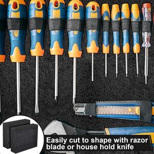 <span class=keywords><strong>Frienda</strong></span> - 2 Piezas de Lámina de Espuma XPE Negra Cortable, para Manualidades Industriales, Impermeable, Ecológica, Aislante del Calor R4.0 - Product Image 4