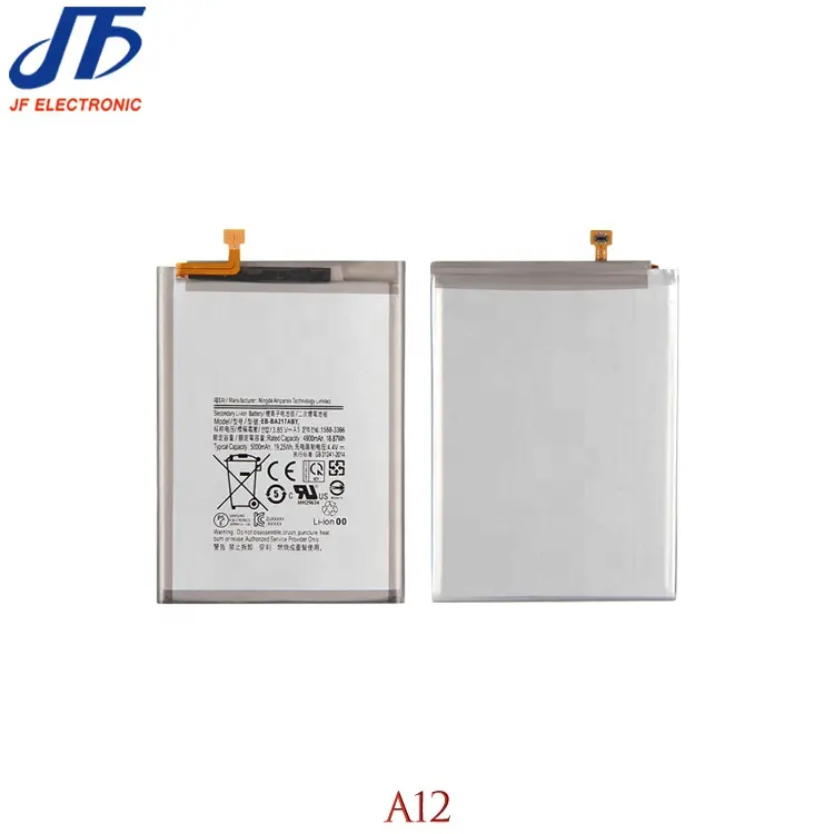 Li-polymer Replacement Battery Eb-ba217aby For Samsung Galaxy A12 A125f Phone Battery